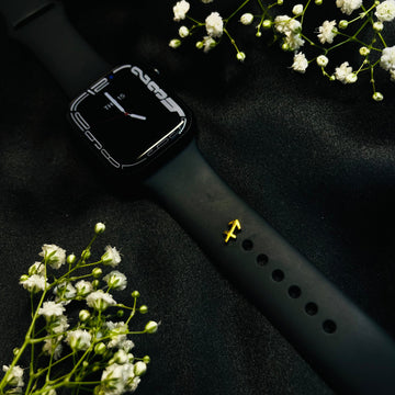 Sagittarius watch button